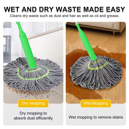 Self-twisting Water Rotating Mop - Life Vista