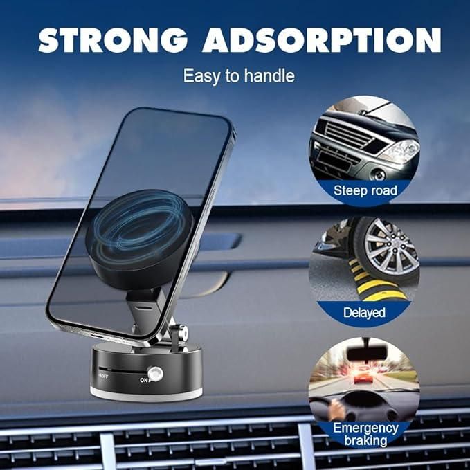 Vacuum Magnetic Suction Phone Holder - Life Vista