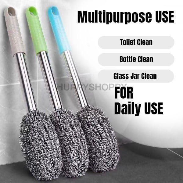 Bottle Jar Toilet Cleaner Brush Scrubber - Life Vista