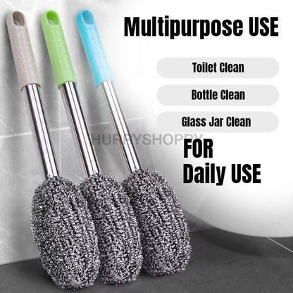 Bottle Jar Toilet Cleaner Brush Scrubber - Life Vista