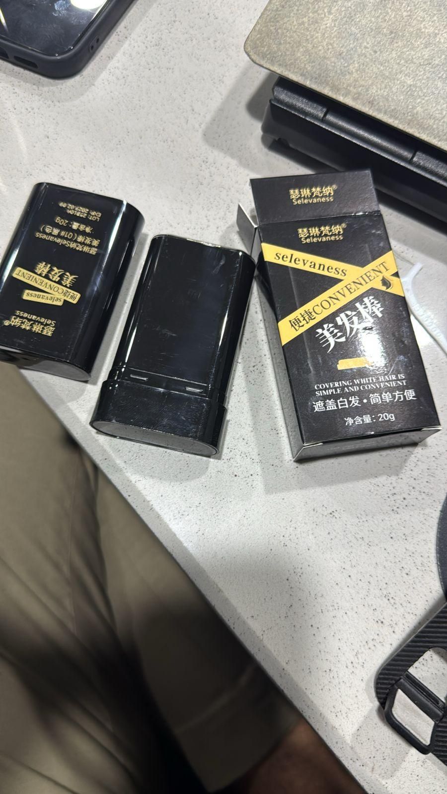 Covering White Hair is Simple and Convenient 20gm - Black - Life Vista