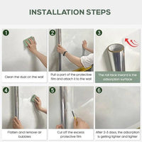 Thumbnail for Self- Adhesive Transparent Electrostatic Wall Protection Film Buy 1 Get 1 Free - Life Vista