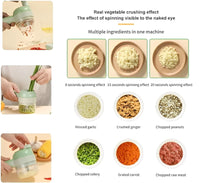 Thumbnail for 4 in 1 Portable Electric Vegetable Cutter Set - Life Vista