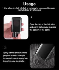 Thumbnail for Covering White Hair is Simple and Convenient 20gm - Black - Life Vista