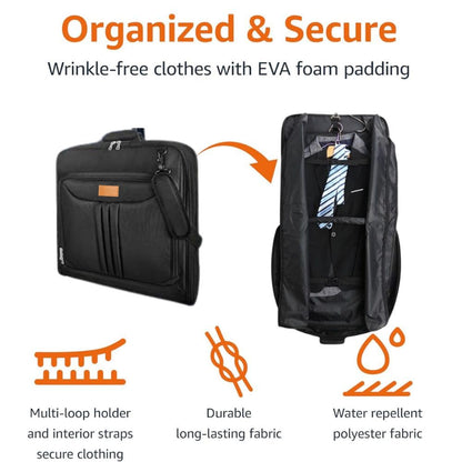 All-In-One Garment + Laptop Bag